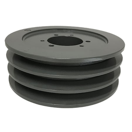 B&B Manufacturing Bushing 3 Groove V-Belt Pulley 6.75 inch OD 3B64SD